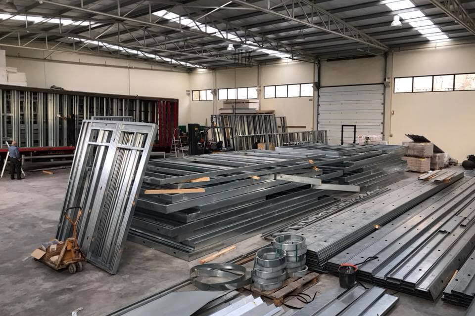 Fases de Construção em Aço Leve (LSF – Light Steel Frame)